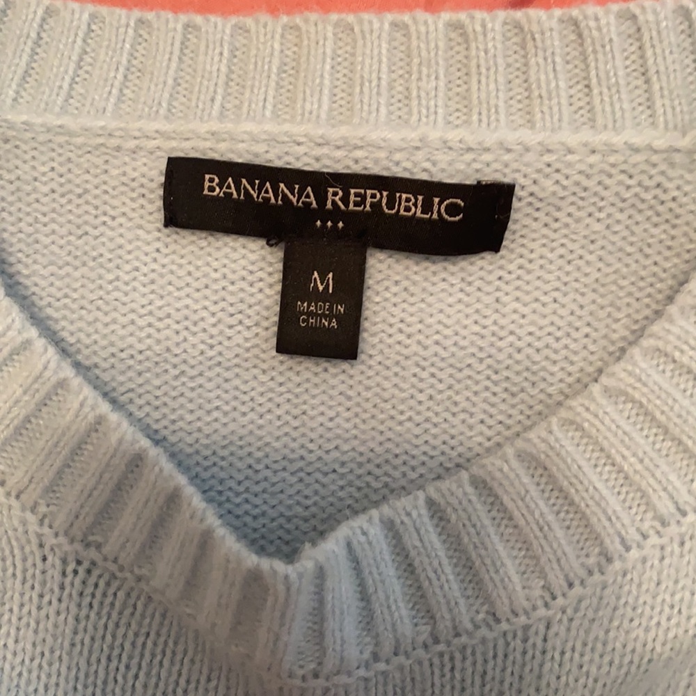 Light blue Banana Republic knitted sweater - Picture 2 of 3